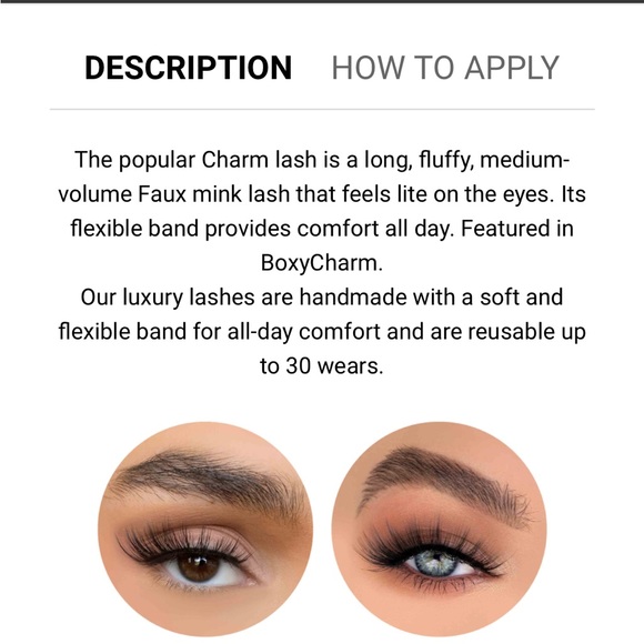 NEW Lavaa Lashes - Picture 3 of 3